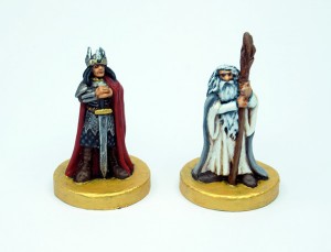 Aragorn und Gandalf der Weiße
