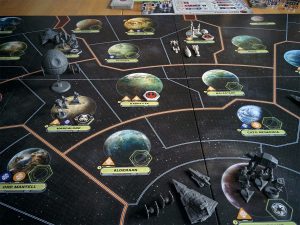 Spielbeginn: Die Galaxis scheint fest in der Hand des Imperiums.